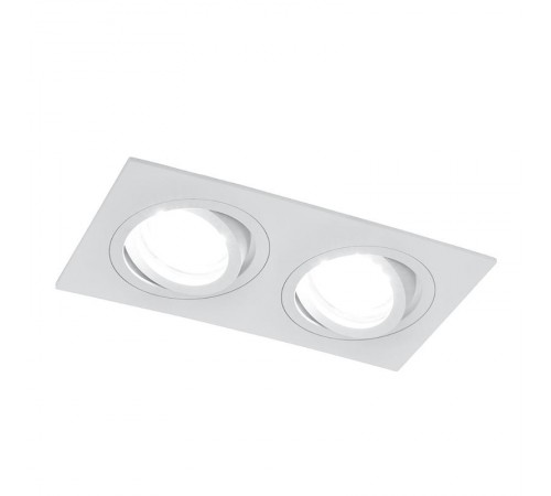 Светильник встраиваемый Feron DL2802 потолочный MR16 G5.3 белый  40529  Feron