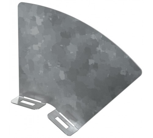 Перегородка разд. 100мм пов. верт. внеш. 45град HDZ  CRP40-0-45-100-HDZ  IEK