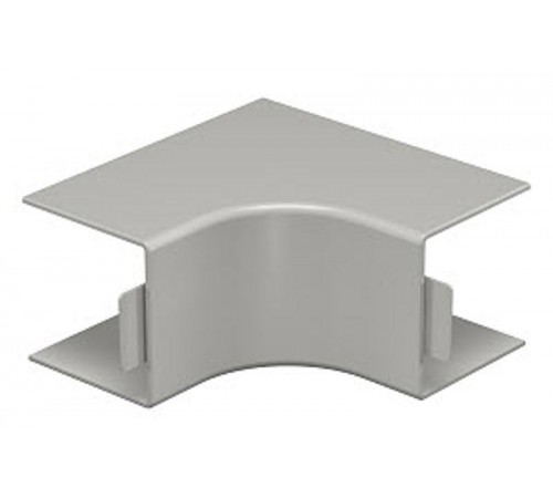 Крышка внутреннего угла кабельного канала WDK 60x60 мм (ПВХ,серый) (WDK HI60060GR)  6022383  OBO Bettermann