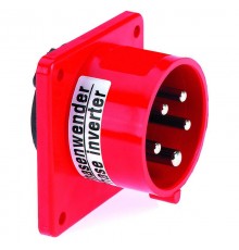 Вилка встраиваемая Фазоинвертор 16А 5р(3р+N+PЕ) 400V 6h IP44 I 2870-Bals I Bals