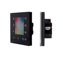 Панель Sens SR-2831AC-RF-IN Black (220V,RGB,4зоны)  020585  Arlight