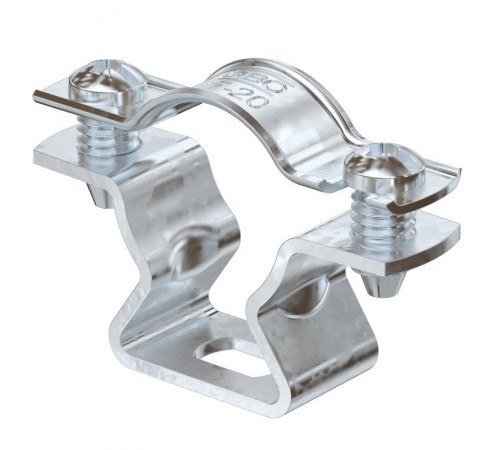 Крепежная скоба дистанционная 17-20 мм (с продольным отверстием)  1362714  OBO Bettermann