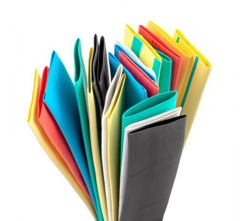 Термоусаживаемая трубка ТУТ нг 10/5 набор:7 цветов по 3шт. 100мм. EKF PROxima  tut-n-10  EKF