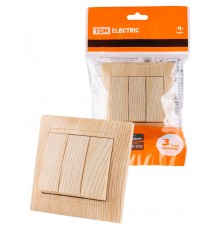 Выключатель 3-х кл. 10А сосна "Лама"  SQ1815-0303  TDM