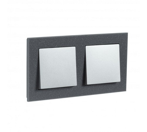 AtlasDesign Nature Мрамор Айс Грей Рамка 2-ая ATN343202 SE