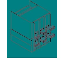 Комплект силовых выводов фиксированной части SHR E1.2 W FP 3шт  1SDA073961R1  ABB