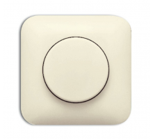 Плата центр. (накладка) с поворотной ручкой д. мех. поворотного светорег.,серия Busch-Duro 200 SI,цвет сл. кость  6599-0-1326   2CKA006599A1326  AB