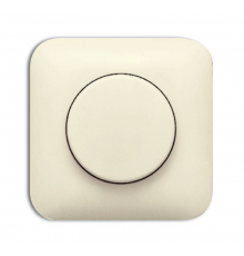 Плата центр. (накладка) с поворотной ручкой д. мех. поворотного светорег.,серия Busch-Duro 200 SI,цвет сл. кость  6599-0-1326   2CKA006599A1326  AB