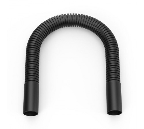 Поворот гибкий гофрированный универсальный чёрный d25 мм (5шт/120шт уп/кор)  PR13.02894  Промрукав