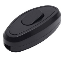 GLS10-01-20 Выключатель на шнур 250В, 10A, черный  39003  STEKKER