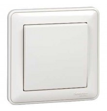 W59 Белый Переключатель 1-клавишный 10АХ, (в сборе)  VS610-156-18  SE