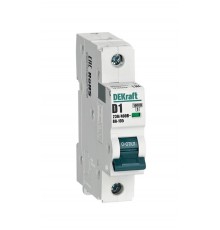 Выключатель автоматический  однополюсный ВА-105 1А D 10кА  13196DEK  DEKraft
