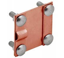 Заж. соед. контр. пр. 6-10мм-полоса 40мм медь  ZCK56-50-1-16-40  IEK