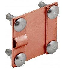 Заж. соед. контр. пр. 6-10мм-полоса 40мм медь  ZCK56-50-1-16-40  IEK