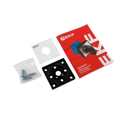 Переключатель кулачковый ПК-1-101 25А 1P "0-1-2-3" IP65  pk-1-101-25-65  EKF