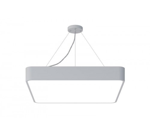 Светильник светодиодный Geometria Quadro SPO-163-W-40K-050 50Вт 4000К 3700Лм IP40 600*600*80 белый подвесной  Б0050586  ЭРА