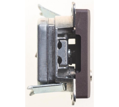 Glossa Шоколад TV-SAT Розетка оконечная 1DB  GSL000897  SE