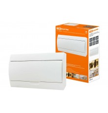 Бокс пластиковый навесной ЩРН-П-18 модулей с белой крышкой, навесной, пластик IP41  SQ0903-0005  TDM