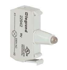 Блок подсветки для индикаторных кнопок и диффузоров - Osmoz - для комплектации - под винт - 230 В~ - зеленый  022942  Legrand