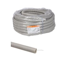 Труба гофрированная ПВХ d 32 с зондом (50 м) тяжелая  SQ0401-0104  TDM