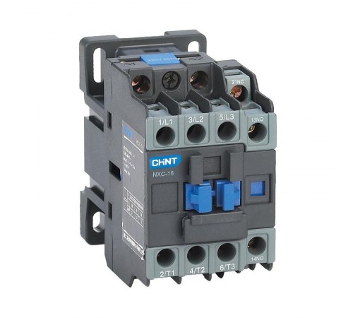 Контактор NXC-16 3P 16A AC380B (50Гц) 1НО+1НЗ (R)  836721  CHINT