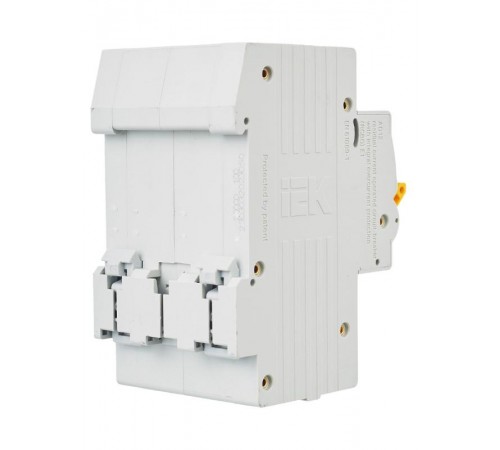 Выключатель автоматический дифференциального тока АД12 2п 50А C 100мА тип AC (3 мод)  MAD10-2-050-C-100  IEK