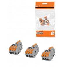 Клемма разветвительная СКР-413 (4 мм2) (5 шт/упак)  SQ0527-0312  TDM