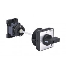 Выключатель-Разъединитель 4P 20A IP20 С ЧЁРНОЙ выносной рукояткой на дин-рейке/плате  MSD20440B  SE