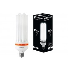 Лампа энергосберегающая КЛЛ 150Вт Е40 865 U образная 6U 105х355мм  SQ0323-0133  TDM