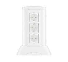 Миниколонна алюминиевая, 0.25м, цвет белый  19522  DKC