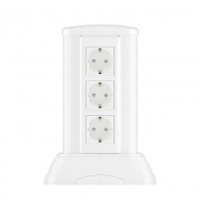 Миниколонна алюминиевая, 0.25м, цвет белый  19522  DKC