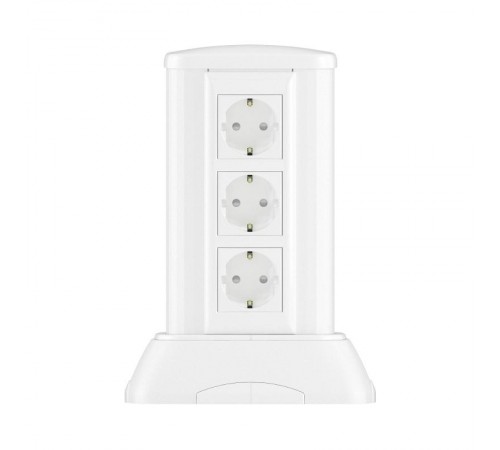 Миниколонна алюминиевая, 0.25м, цвет белый  19522  DKC