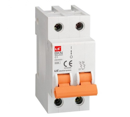 Автоматический выключатель BKN 2P B10A  061205098B  Lsis