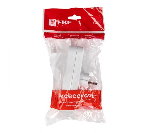 Разветвитель 3 гн. б/з плоский 6А 250B EKF PROxima  ARP6-3  EKF