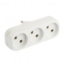 Разветвитель 3 гн. б/з плоский 6А 250B EKF PROxima  ARP6-3  EKF