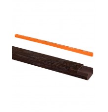 Кабель-канал 15х10 (12 шт по 2 м) "ЭКО" 3D венге (розн.упак.)  SQ0402-3402  TDM