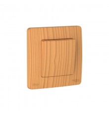 Blanca Ясень С/У IP44 Переключатель 1-клавишный (сх.6), 10AX, 250В  BLNVS410605   SE