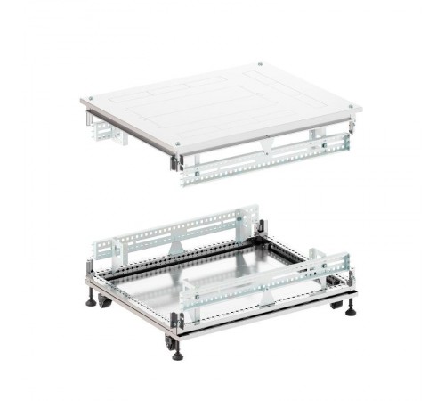 Крыша основание преперфорированные IT-CQE 800x800, RAL7035  RGIT808F  DKC