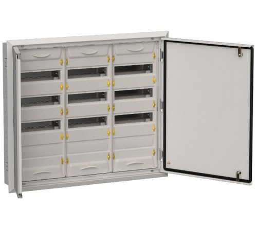 TITAN 5 Корпус металлический ЩРв-144 (3х48) 755х885х130 IP31 серый  TI5-50-V-3X048-31-7035  IEK
