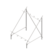 Опорная конструкция для установки солнечной панели/коллектора TECHNORAPTOR HD  KM-TR-SSfSPI-C HD  КМ - профиль
