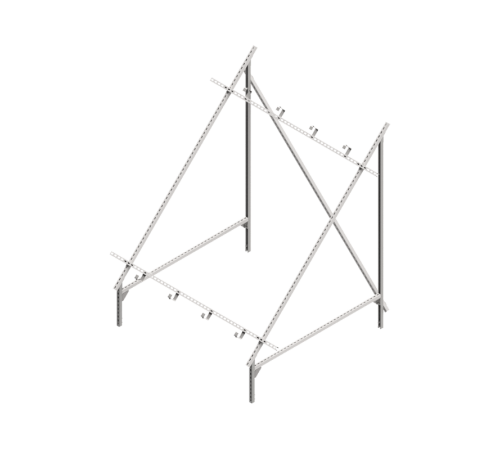 Опорная конструкция для установки солнечной панели/коллектора TECHNORAPTOR HD  KM-TR-SSfSPI-C HD  КМ - профиль