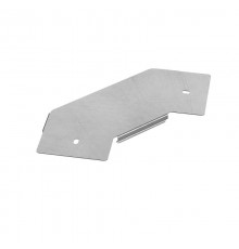 Крышка угла горизонтального 90 градусов Профи INOX (AISI 304) 100 (1,0 мм)  PR16.16909  Промрукав