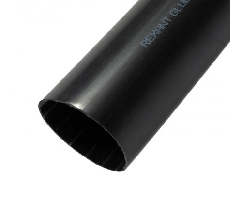 Термоусадочная трубка клеевая 51,0/8,5 мм, (6:1) черная, упак. 2 шт. по 1 м  23-0051  REXANT
