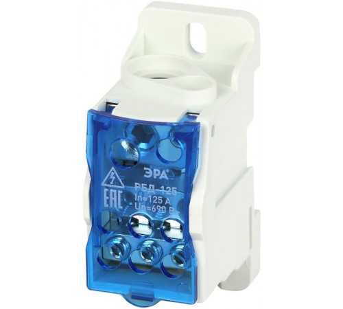 Распределительный блок на DIN-рейку NO-122-40 РБД-125А  Б0051114  ЭРА