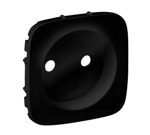 Valena ALLURE Антрацит Накладка розетки б/з  754978  Legrand