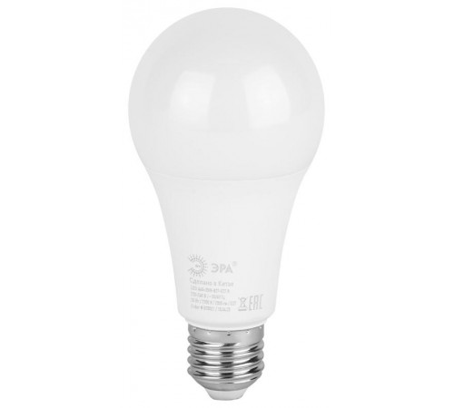 Лампа светодиодная LED A65-25W-827-E27 R (диод, груша, 25Вт, тепл, E27) (10/100/1200)  Б0048009  ЭРА