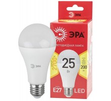 Лампа светодиодная LED A65-25W-827-E27 R (диод, груша, 25Вт, тепл, E27) (10/100/1200)  Б0048009  ЭРА