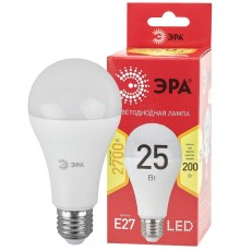 Лампа светодиодная LED A65-25W-827-E27 R (диод, груша, 25Вт, тепл, E27) (10/100/1200)  Б0048009  ЭРА