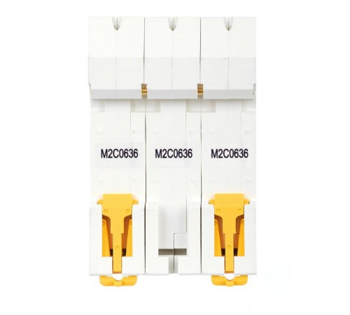 Выключатель автоматический трехполюсный M06N 3P C 6А 6кА ARMAT  AR-M06N-3-C006  IEK
