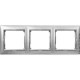 Valena Алюминий модерн Рамка 3-ая гориз  770343  Legrand